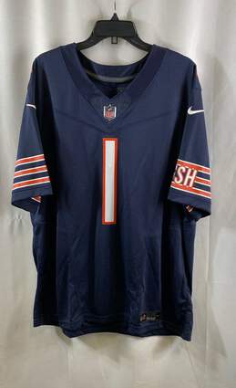 Nike NFL Bears Justin Fields #1 Navy Jersey - Size XXL