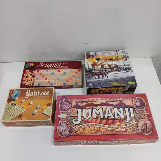 Vintage Board Games Assorted 4pc Lot image number 1