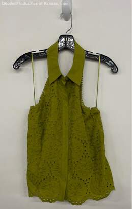Rye Grass Green Blouse NWT - Size 8