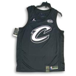 NWT Nike Mens Black White Dri-Fit Cleveland Cavaliers #23 NBA Jersey Size XL