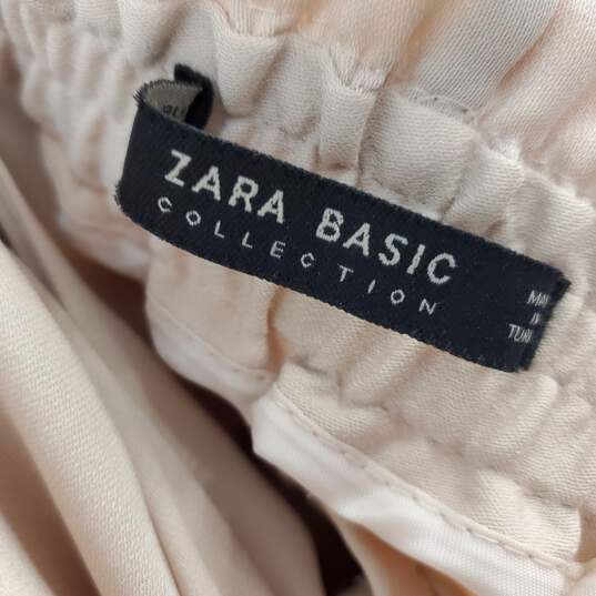 Buy the Zara Women Pink Wide Leg Dress Pants Small NWT