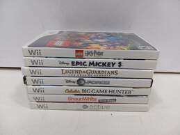 Bundle of 7 Nintendo Wii Video Games