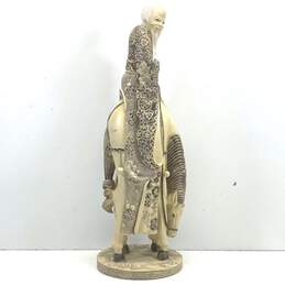 Handcrafted Toba Sennin Oriental Sculpture 18.5in Tall Resin Stature alternative image
