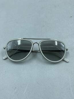 Burberry Women's White Sunglasses - One Size