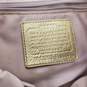 Coach Gallery Signature Metallic Gold Lurex Tote Bag F19664 image number 6