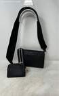 Steve Madden Womens Black Leather Mini Crossbody Handbag image number 4