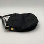 Womens Black Gold Zipper Pocket Adjustable Strap Crossbody Bag Purse image number 5