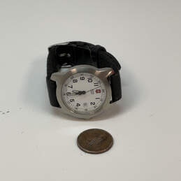 Designer Swiss Army Victorinox Silver-Tone Round Dial Analog Wristwatch alternative image