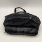 Tory Burch Womens Black Double Top Handle Zipper Diaper Handbag image number 1