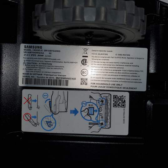 For Replacement Parts/Repair Untested Samsung Robot Vacuum Cleaner SR1AM7040WG image number 4