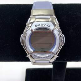 Designer Casio Baby-G MSG-135 2488 Blue Stainless Steel Digital Wristwatch