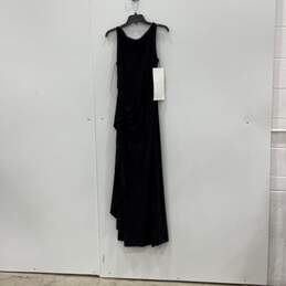 NWT Nine West Womens Black Sleeveless Scoop Neck Pullover Maxi Dress Size 10