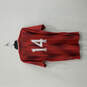 NWT Womens Red Chicago FC United Christian Eriksen #14 Pullover Jersey Sz M image number 2