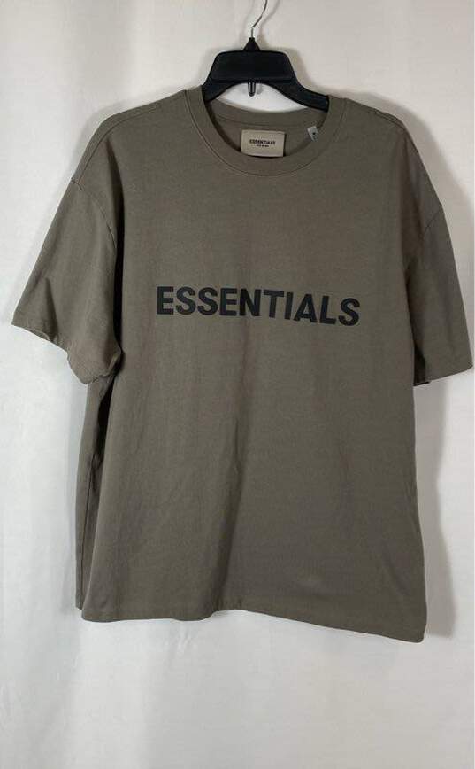 Essentials Gray T-shirt - Size Medium image number 1