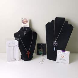 6pc. Assorted Religious Imagery Christian Costume Jewelry Bundle