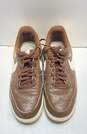 Nike Air Force 1 07 LX Cacao Plaid Brown Casual Shoes Men's SZ 10 image number 5