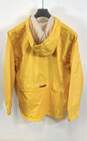 London Fog Mens Yellow Long Sleeve Pockets Hooded Full Zip Rain Coat Size Medium image number 2