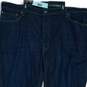 Men's Levi's 541 Dark Blue Tapered Jeans Size 43x32 image number 3