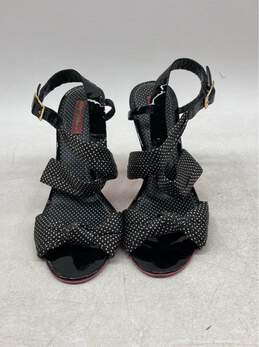 Women's Betsey Johnson Size 9 Black & White Heels
