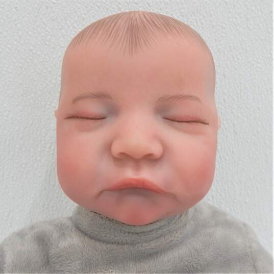 Reborn Realistic Sleeping Baby Boy Doll image number 3