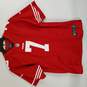 NFL 49ers Kaepernick #7 Boy Shirt Red L image number 1