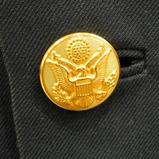Pin on military jacket