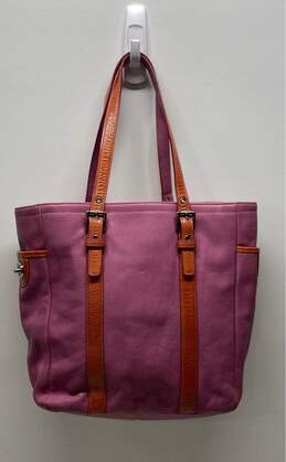 Coach Leather Gallery Shoulder Tote Pink alternative image