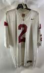 Nike Unisex Adults White Red #2 USC Trojans Short Sleeve Football Jersey Size XL image number 1