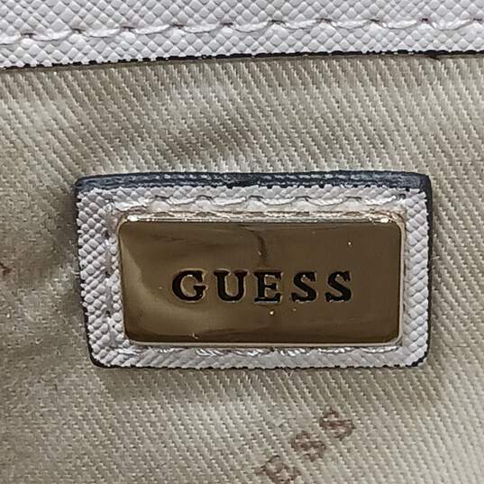 Women's Brown & Cream Guess Leather Purse image number 5
