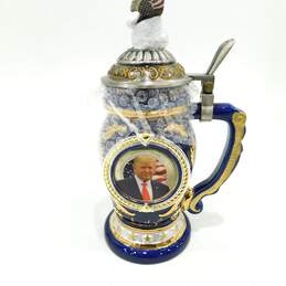 Bradford Exchange President Donald J. Trump Collectible Porcelain Stein w/ COA