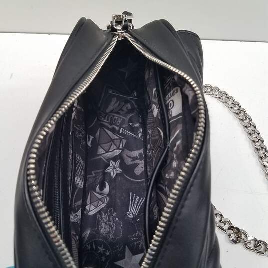 Steve Madden Turnlock Closure Crossbody Bag Black image number 6