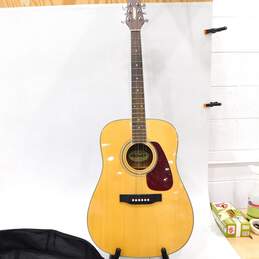 Peavey Brand Indianola Model Wooden 6-String Acoustic Guitar w/ Soft Gig Bag alternative image