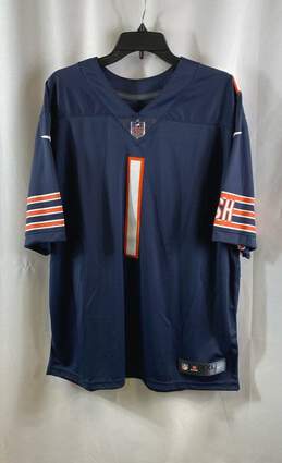 Nike NFL Bears Justin Fields #1 Navy Jersey - Size XXL