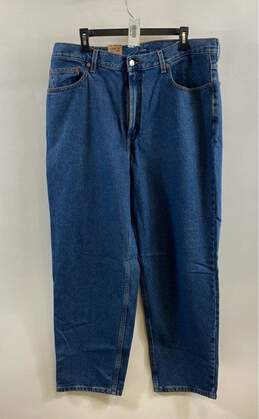 NWT Levi's Mens Blue 560 Comfort Fit Pockets Denim Straight Jeans Size 38X30