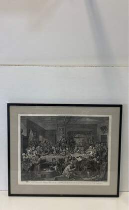 An Election Entertainment Part 1 Print by William Hogarth Matted & Framed