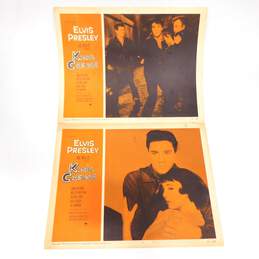 2 Elvis Presley 11x14 Lobby Cards 1958 King Creole