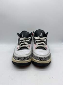 Nike Air Jordan 3 Infrared White Athletic Shoe Men 10