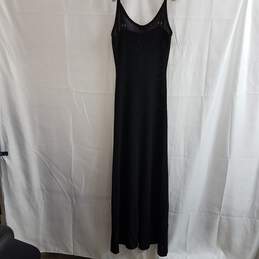 Dissh Asher Black Knit Spaghetti Strap Long Dress Size S alternative image
