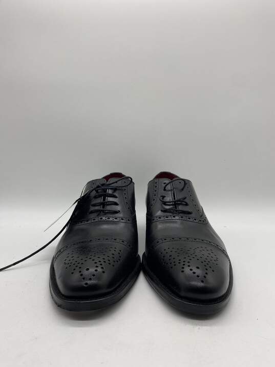 AUTHENTIC Versace Black Loafer Dress Shoe Men Sz 9 image number 1