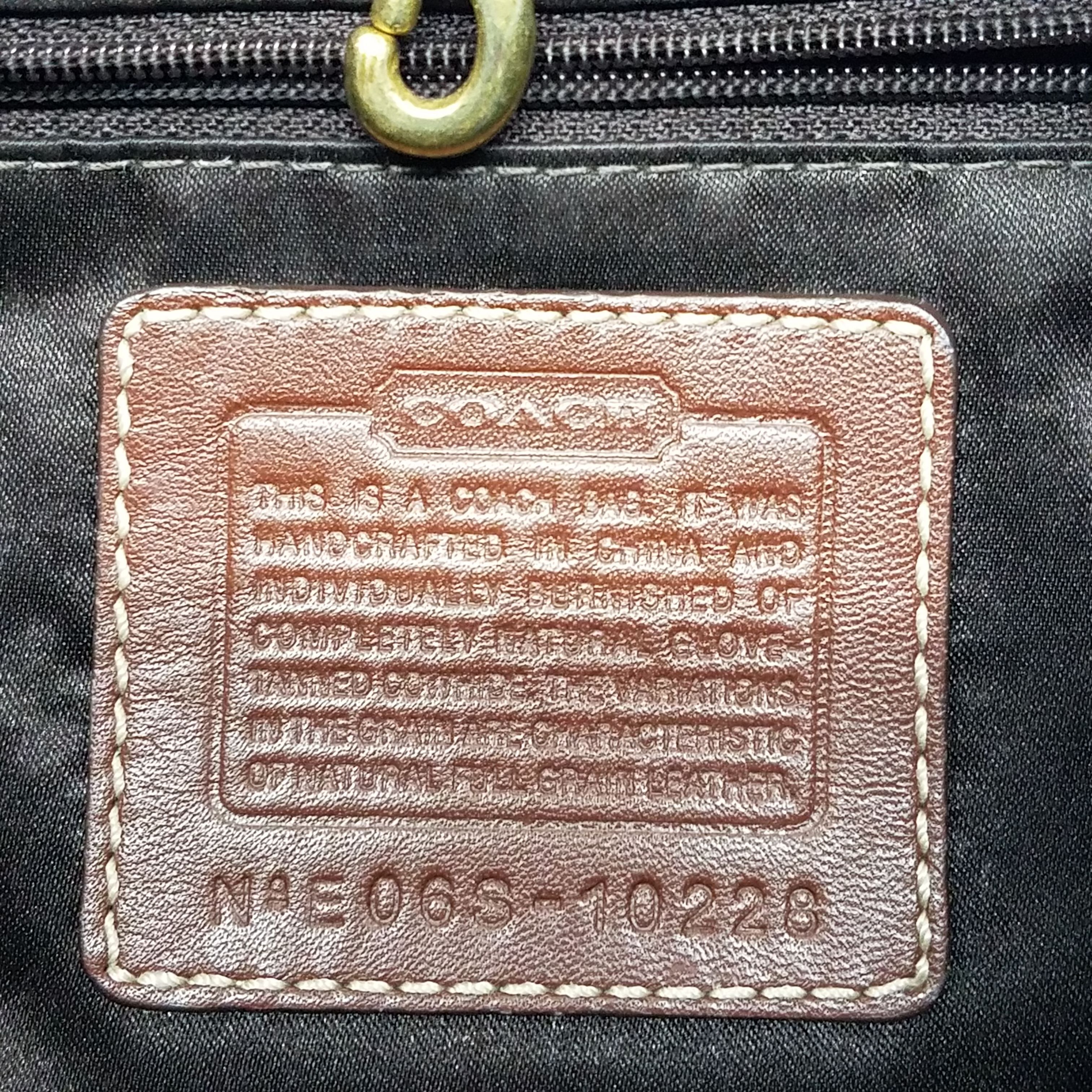 AUTHENTICATE This COACH | Coach vintage handbags, Vintage coach bags,  Vintage designer handbags