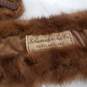 Schumaker Fur Co Mink Fur Collar 32" image number 3