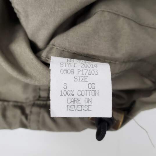 VTG Filson Co. WM's Tin Cloth Light Gray Field Vest Size SM image number 3
