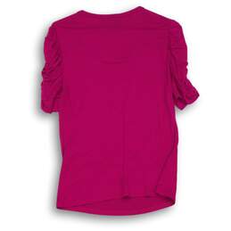 INC Womens Pink Embellished Blouse Size M alternative image