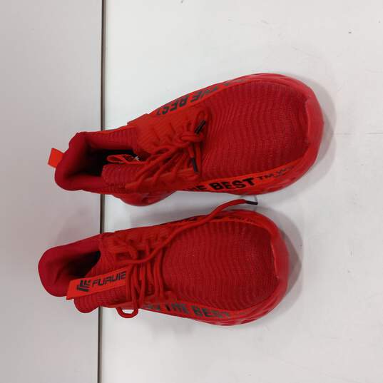 Men's Red Running Sneakers Sz 10.5 image number 1