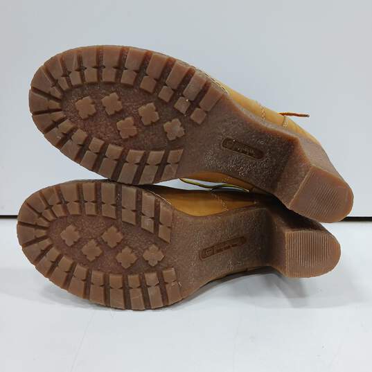 Timberland Women's A1KJH Tillston Wheat Nubuck 3in Heel Boots Size 9.5 image number 6
