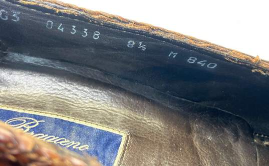 Bragano Brown Loafer Casual Shoe Men 8.5 image number 5