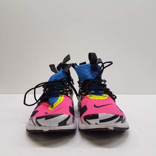 Nike Air Presto Mid Utility Acronym Sneakers Multicolor 6.5 image number 2