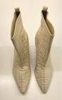 Guess Dallyca Logo Sock Boots Ivory 10 image number 6