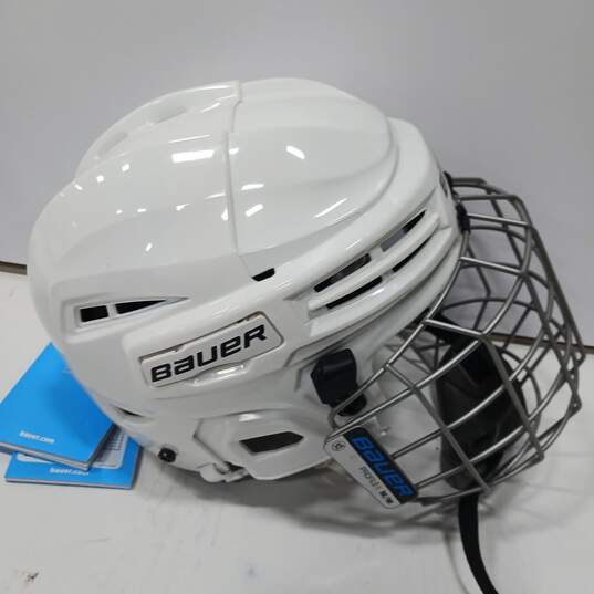 Bauer IMS 5.0 Hockey Helmet (M) White IOB image number 6