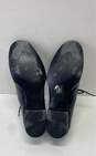 Rag & Bone Leather Audrey Lace Up Flats Black 8.5 image number 5